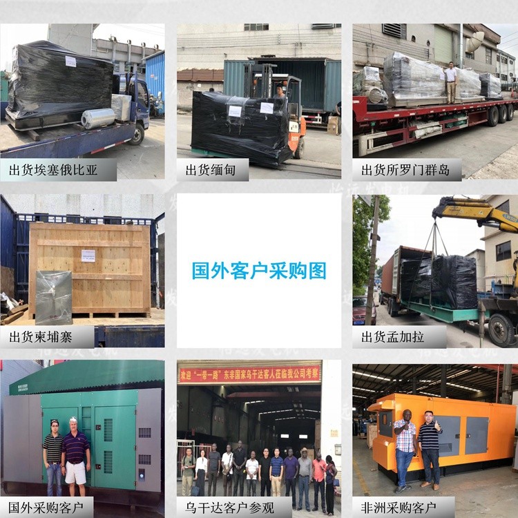 非洲發(fā)電機組供應，南非發(fā)電機